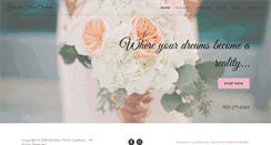 Desktop Screenshot of glamourfloralcreations.com